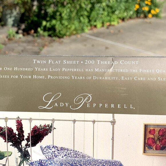 Luxury Ivy Twin Flat Sheet - Picture 5 of 7